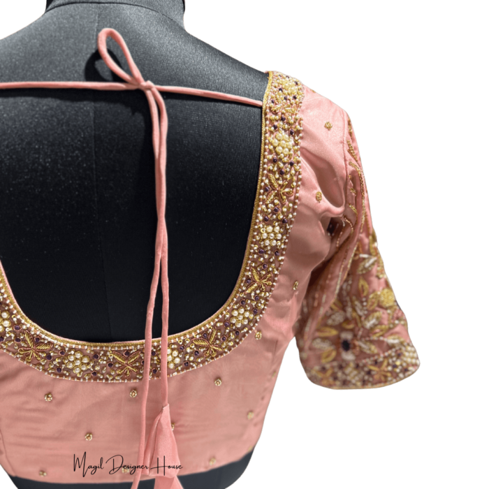 MDHWeddingBlouse MDHAARIWORKBLOUSE MDHWeddingDesignerBlouse MagilDesignerHouse