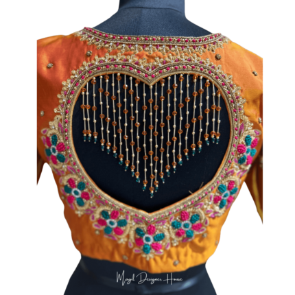 MDHWeddingBlouse MDHAARIWORKBLOUSE MDHWeddingDesignerBlouse MagilDesignerHouse