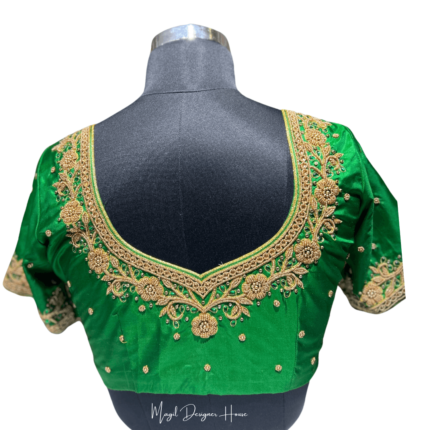 MDHWeddingBlouse MDHAARIWORKBLOUSE MDHWeddingDesignerBlouse MagilDesignerHouse