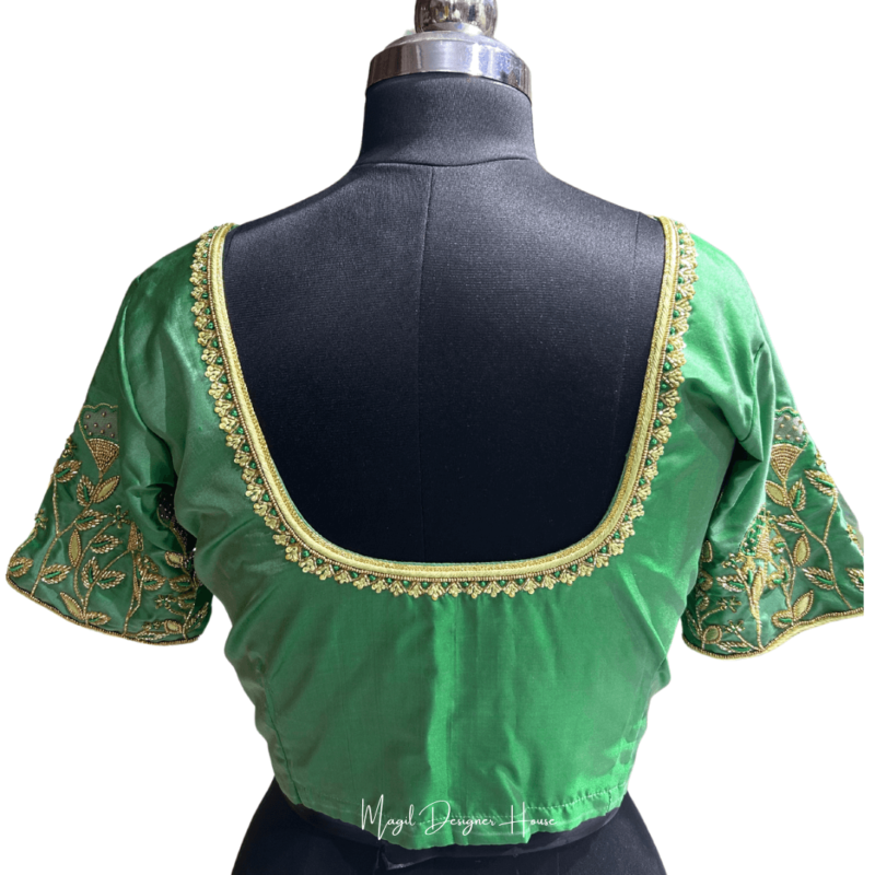 MDHWeddingBlouse MDHAARIWORKBLOUSE MDHWeddingDesignerBlouse MagilDesignerHouse