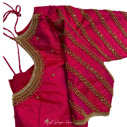 MDHWeddingBlouse MDHAARIWORKBLOUSE MDHWeddingDesignerBlouse MagilDesignerHouse