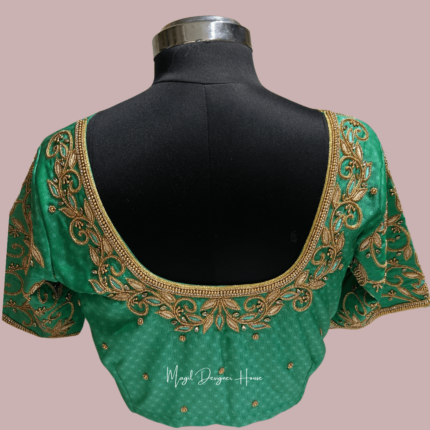 MDHWeddingBlouse MDHAARIWORKBLOUSE MDHWeddingDesignerBlouse MagilDesignerHouse