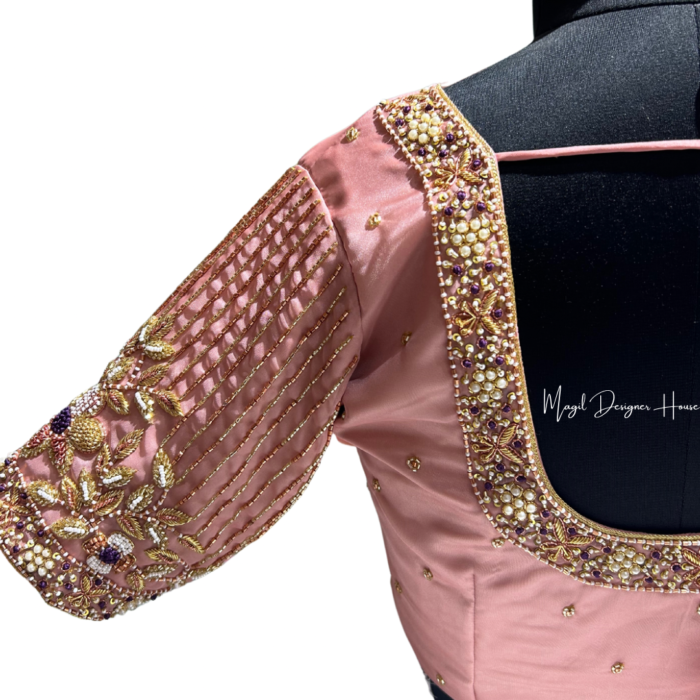 MDHWeddingBlouse MDHAARIWORKBLOUSE MDHWeddingDesignerBlouse MagilDesignerHouse