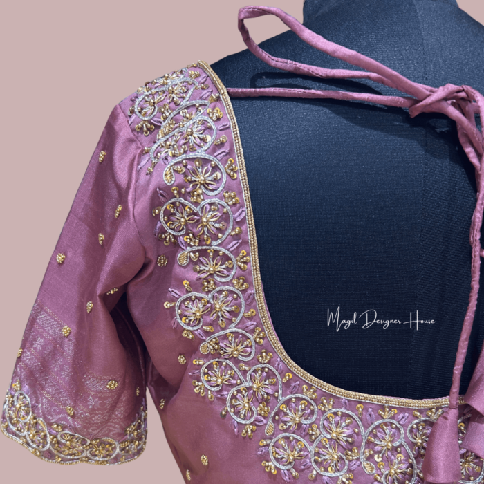 MDHWeddingBlouse MDHAARIWORKBLOUSE MDHWeddingDesignerBlouse MagilDesignerHouse