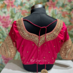 MDHWeddingBlouse MDHAARIWORKBLOUSE MDHWeddingDesignerBlouse MagilDesignerHouse