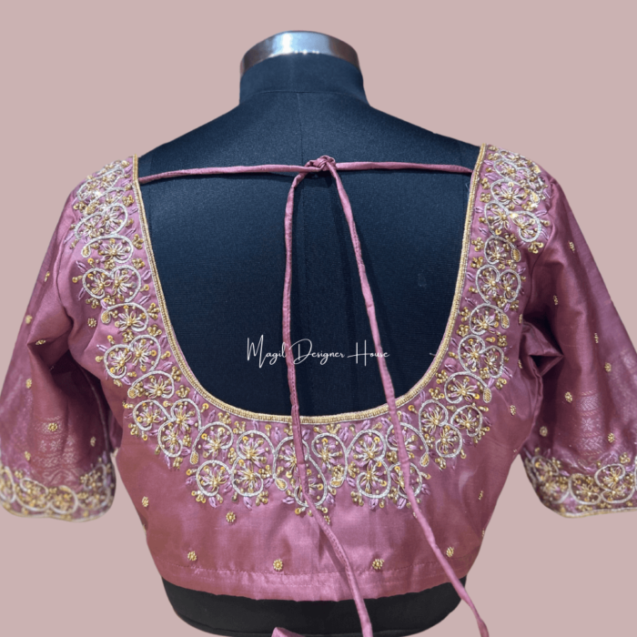 MDHWeddingBlouse MDHAARIWORKBLOUSE MDHWeddingDesignerBlouse MagilDesignerHouse