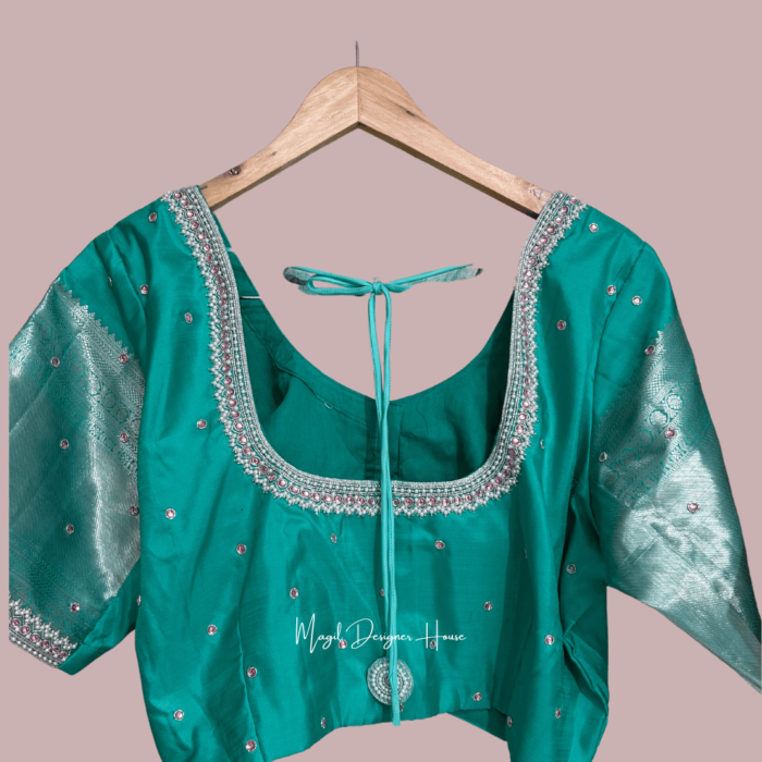 MDHWeddingBlouse MDHAARIWORKBLOUSE MDHWeddingDesignerBlouse MagilDesignerHouse