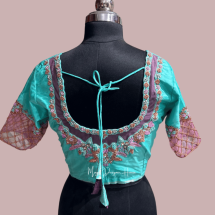 MDHWeddingBlouse MDHAARIWORKBLOUSE MDHWeddingDesignerBlouse MagilDesignerHouse