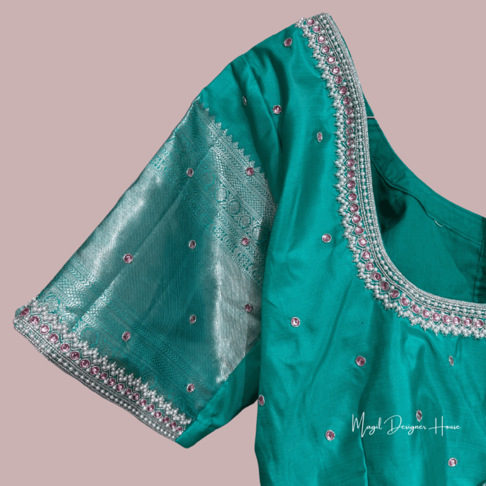 MDHWeddingBlouse MDHAARIWORKBLOUSE MDHWeddingDesignerBlouse MagilDesignerHouse