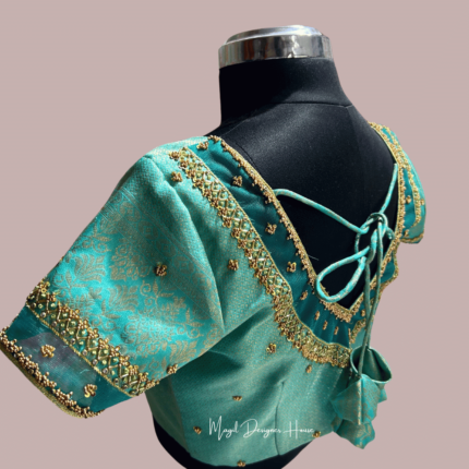 MDHWeddingBlouse MDHAARIWORKBLOUSE MDHWeddingDesignerBlouse MagilDesignerHouse