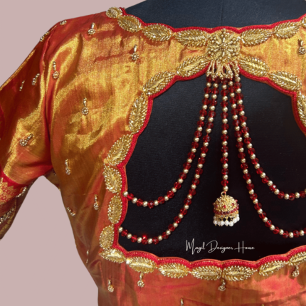 MDHWeddingBlouse MDHAARIWORKBLOUSE MDHWeddingDesignerBlouse MagilDesignerHouse