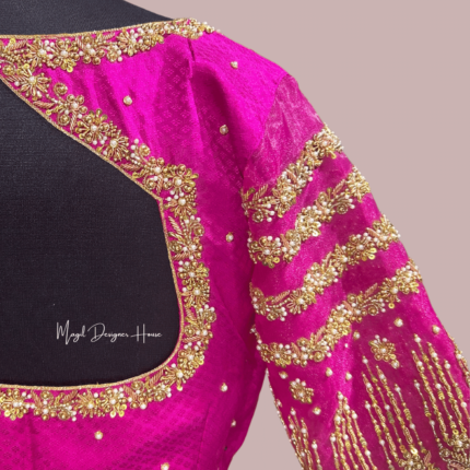 MDHWeddingBlouse MDHAARIWORKBLOUSE MDHWeddingDesignerBlouse MagilDesignerHouse