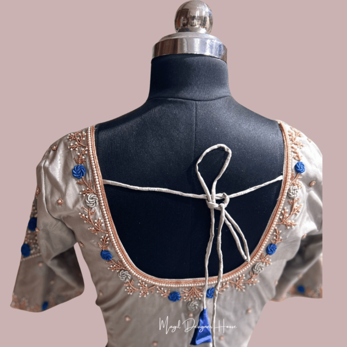 MDHWeddingBlouse MDHAARIWORKBLOUSE MDHWeddingDesignerBlouse MagilDesignerHouse